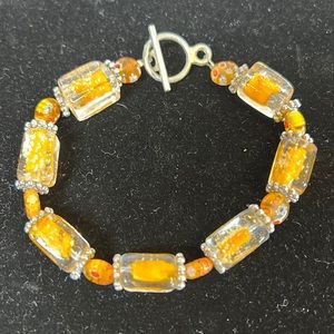 Glass Bead Bracelet
